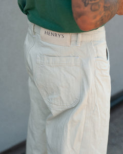 Rounded Jeans - Ivory