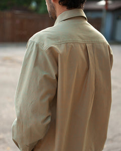 Single Pocket Shirt - Iridescent Khaki