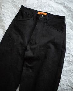 Curved Jeans - Black Midnight