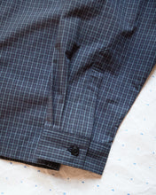 Load image into Gallery viewer, Spade Shirt - Navy/Grey Check